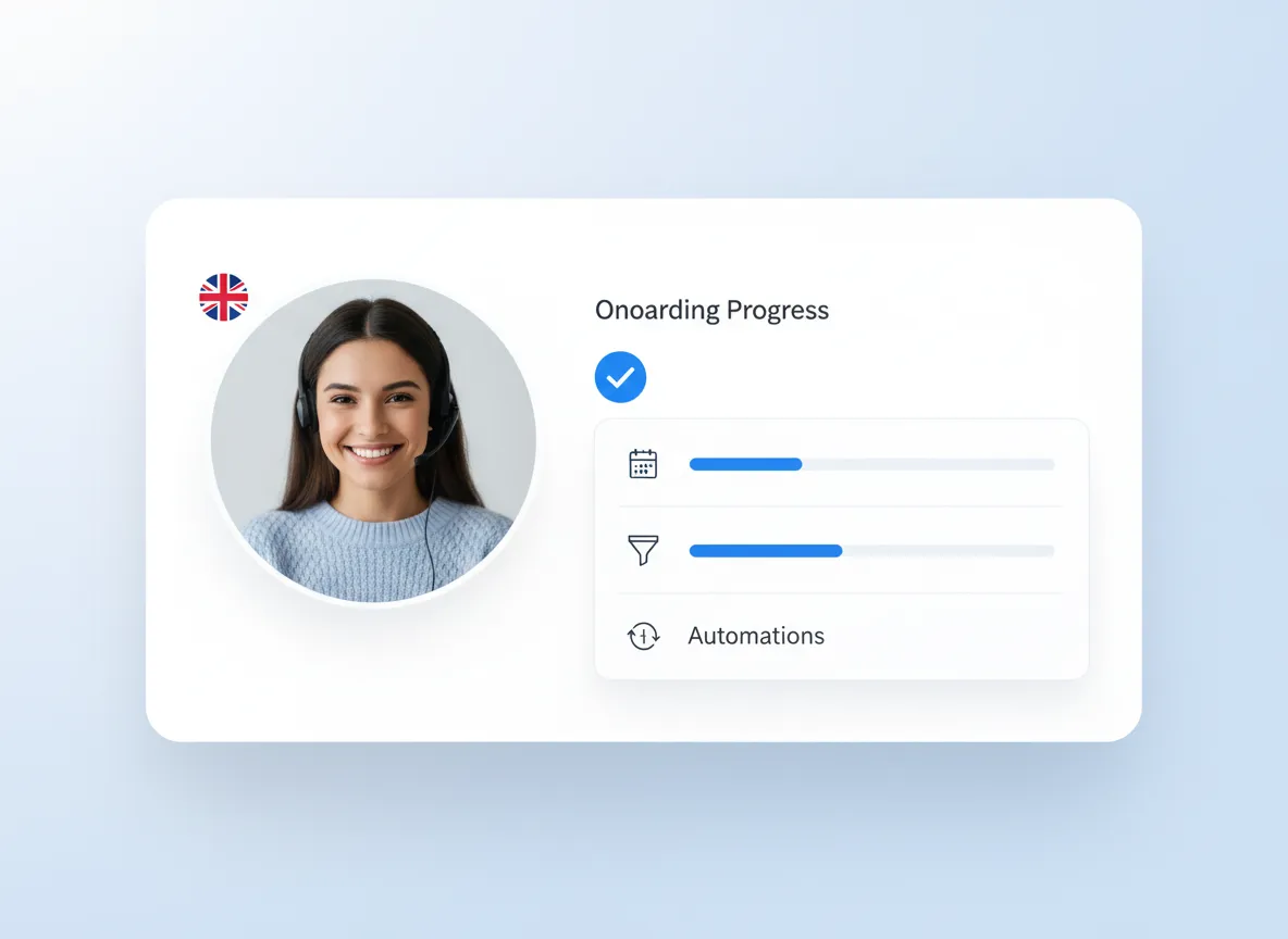 Onboarding and support call screenshot
